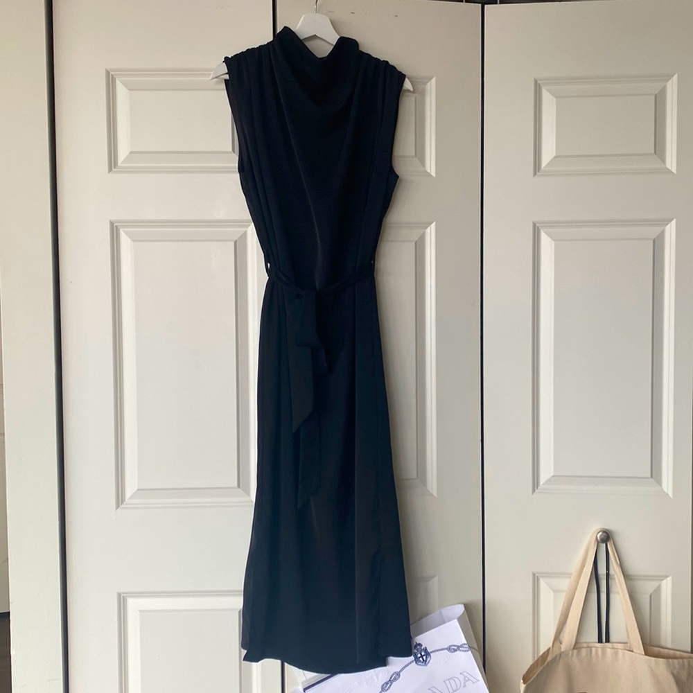 Maxi black dress
